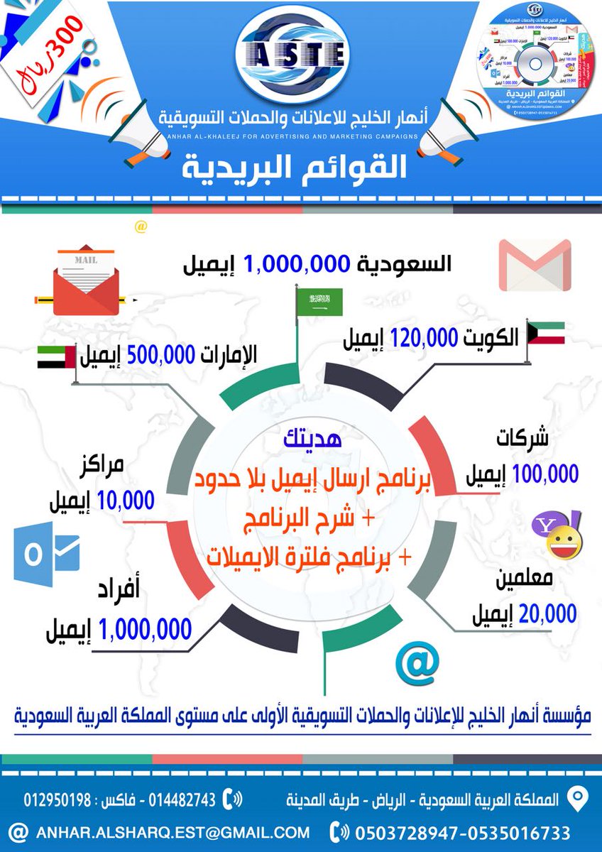 almasoedy's tweet photo. ايميلات السعودية والخليج للبيع 0535016733
#تعرف_سيلِفا 
#الغاء_��اعة_النشاط 
#الاوامر_الملكيه 
#زد_رصَُْيدك53 
#تسريب_خطاب_الترشيح1
الكود Gha https://t.co/oJitWOUI8W