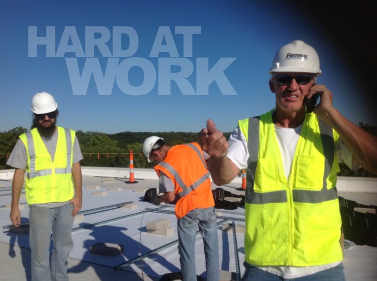 sunnetsolarkc's tweet photo. At SunNet, we all work hard, even the boss man! Happy Monday everyone!!! :)
#SunNetKC #KC #KansasCity #Solar #SolarEnergy #RaymoreMO https://t.co/HUh3RHixCy