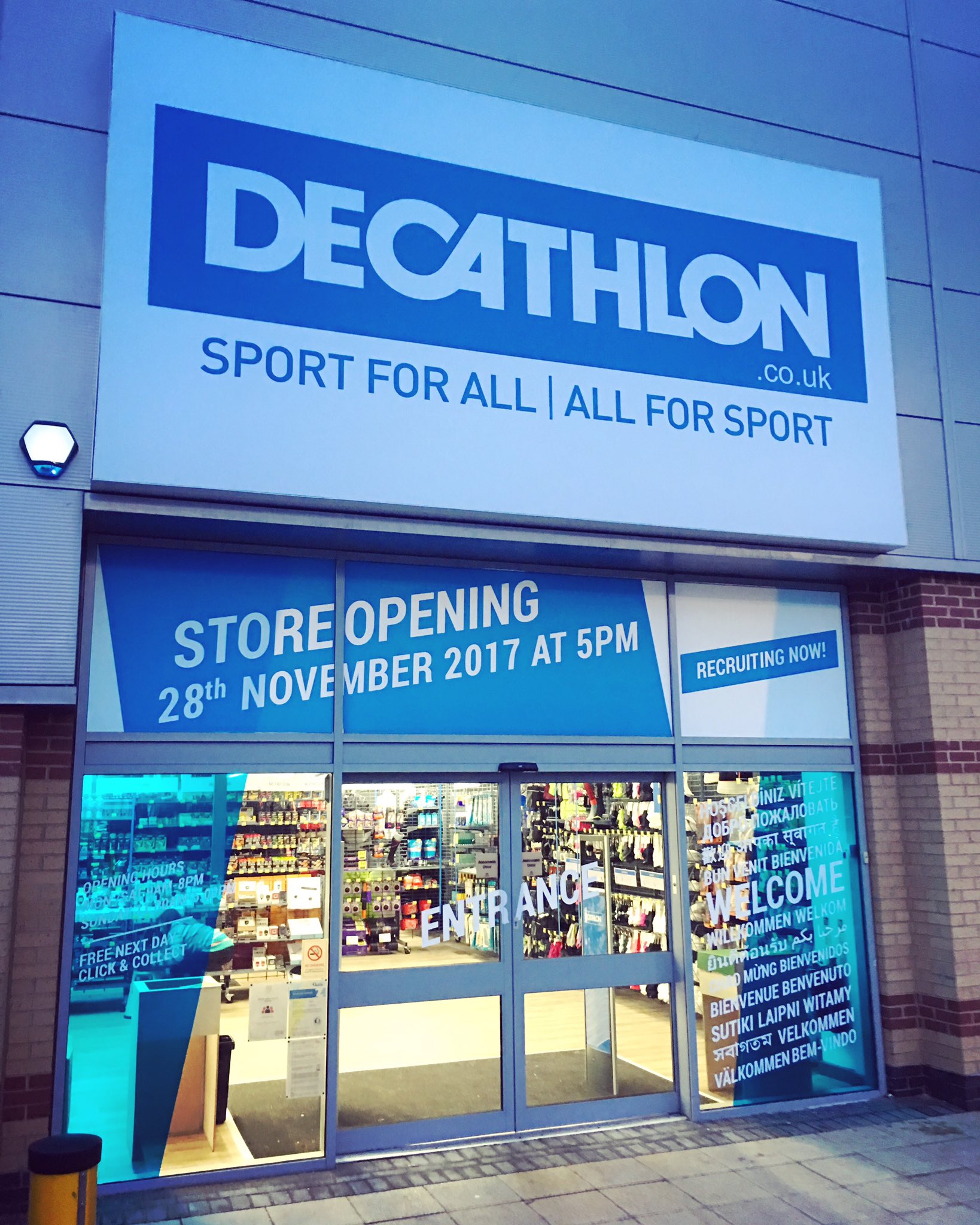 decathlon gallions reach opening times