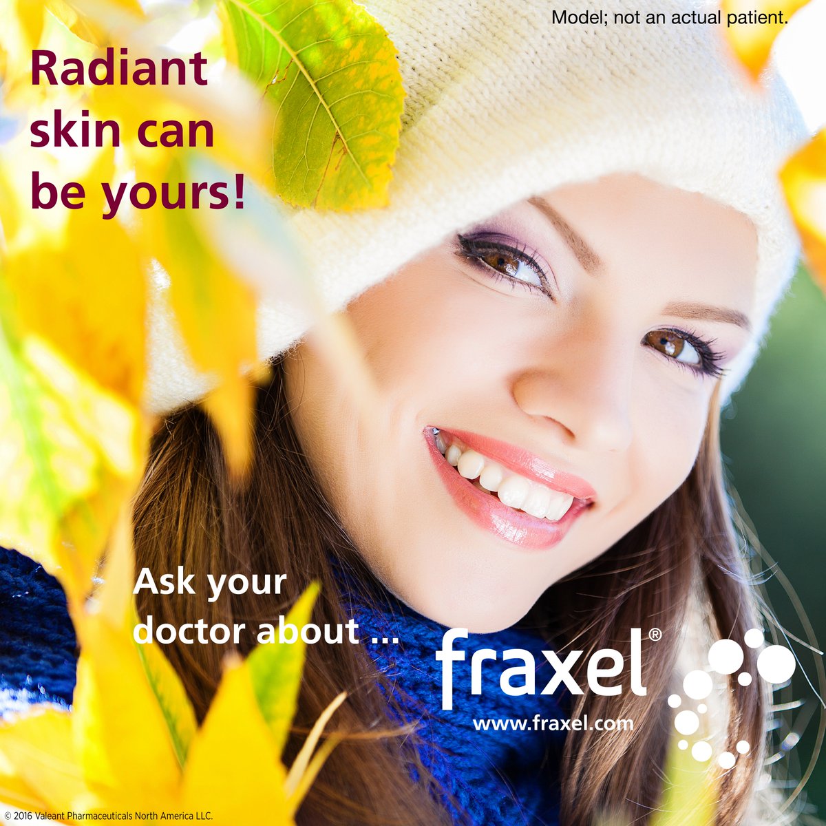 Fraxel's tweet photo. Radiant skin can be yours! Ask your doctor about Fraxel treatments.

Find a provider here: https://t.co/2KqcT3HIBD #Fraxel https://t.co/EumDPMfXGu