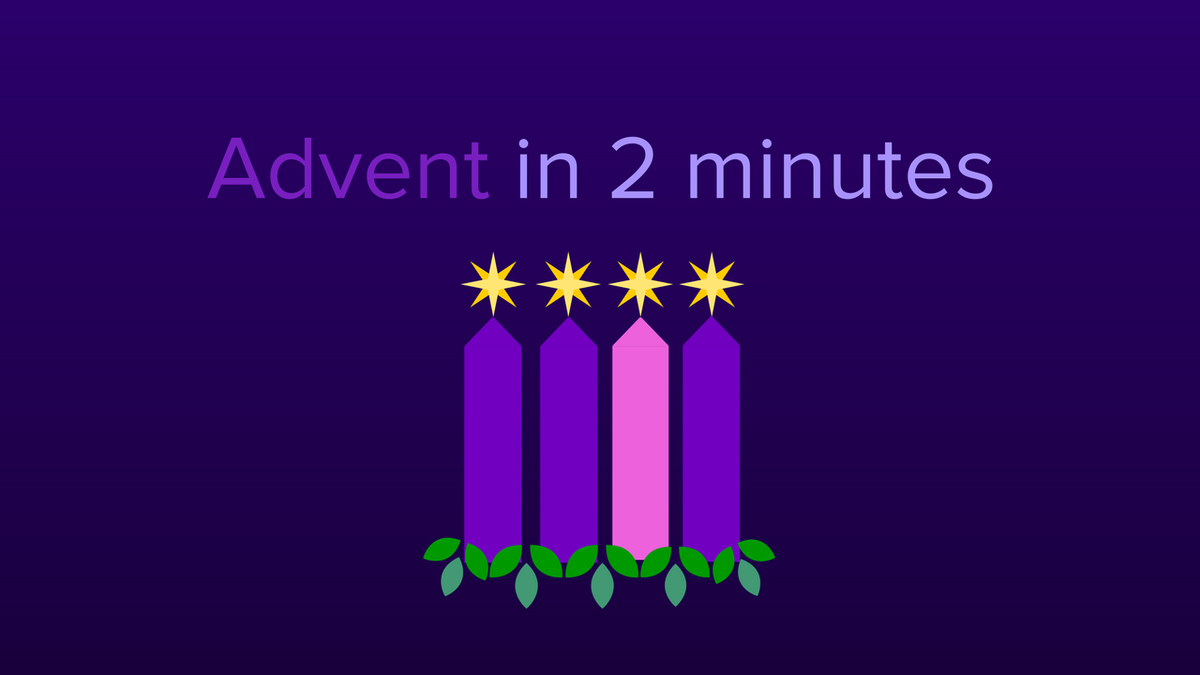 BustedHalo's tweet photo. Advent begins this Sunday! Watch our 2 minute video to learn about the significance of this special season in the Church, and why the experience of waiting, hope, and preparation is still so important in our lives today. https://t.co/hqXrnrmAZ6 https://t.co/gGhYLQ7oFF