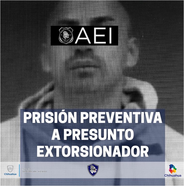 FiscaliaNorte's tweet photo. Dan prisión preventiva a presunto extorsionador de tienda de abarrotes.
https://t.co/3Em1A6E8YJ https://t.co/OVHNRt6ThM