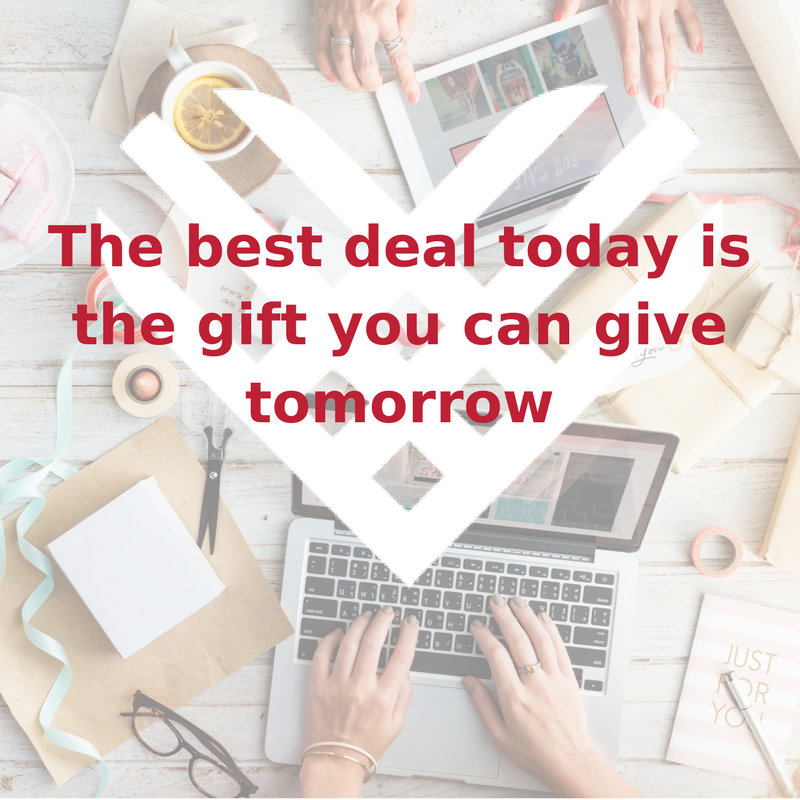 It may be #CyberMonday, but remember that the best deal today, is the gift you can give tomorrow.  As you shop for good deals, think about how you can donate those savings to charity tomorrow on #GivingTuesday!