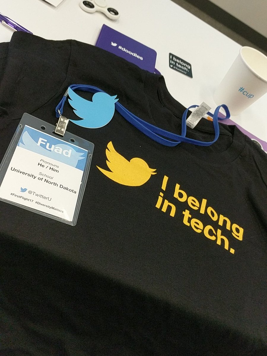 founder_fuad's tweet photo. Dope start to #FirstFlight17 #DiversityMatters #WeWinnin https://t.co/WtqTY2taRs