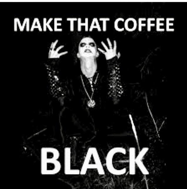 LostBrethren's tweet photo. Hope you’re all having a #metal #Monday! #Coffee #lostbrethren #blackmetal #blastbeats #satan https://t.co/w30C7kHtAr