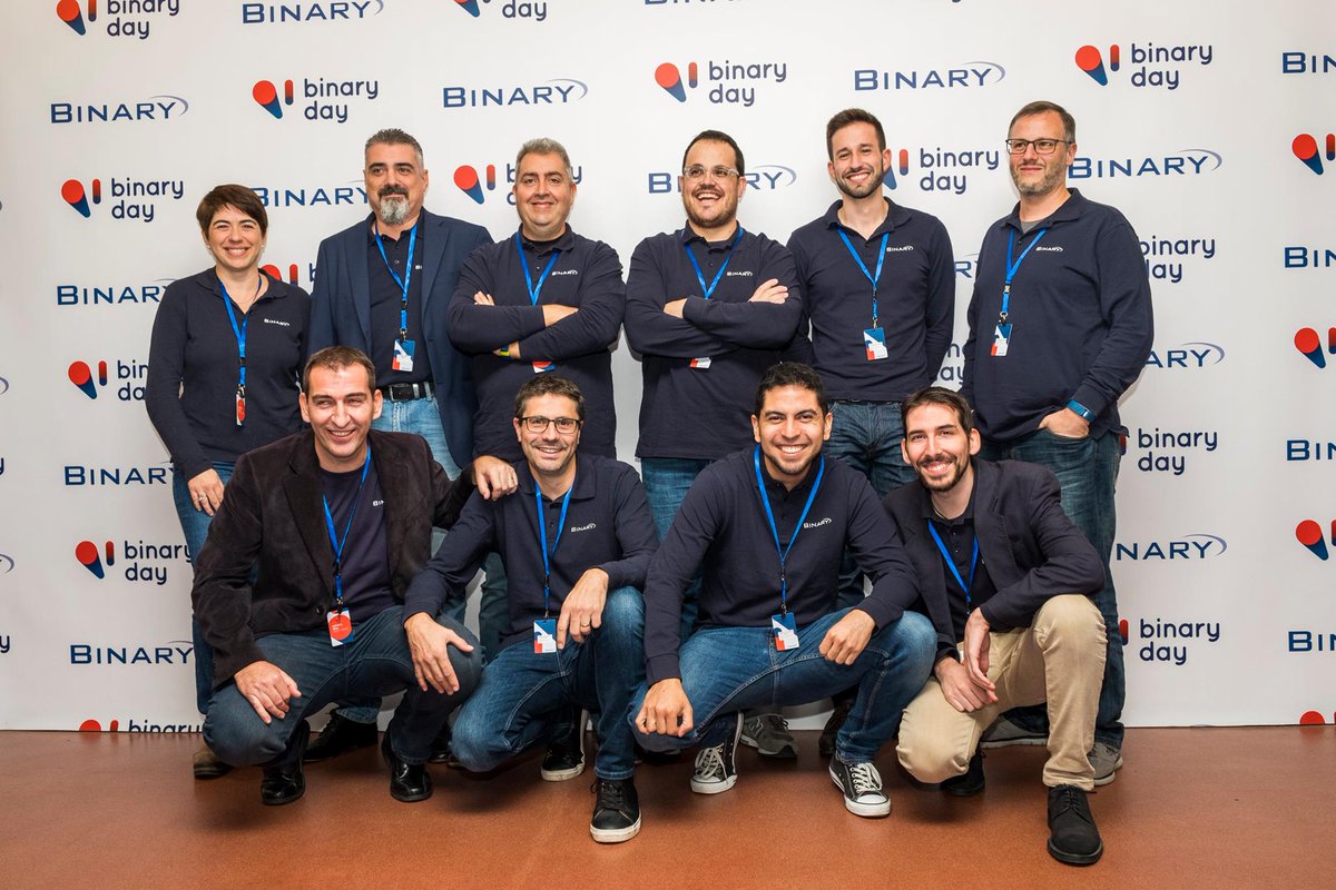 BinaryMenorca's tweet photo. Vídeo resumen del Binary Day - Next Level. #binaryday
https://t.co/IRAfr3PZD3 https://t.co/62IsX7wGSH