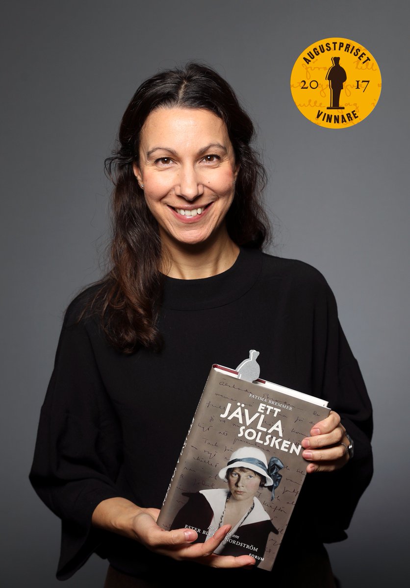 Vinnaren i kategorin Årets svenska fackbok är Ett jävla solsken. En biografi om Ester Blenda Nordström av Fatima Bremmer! Stort grattis! #forumbokförlag #augustpriset