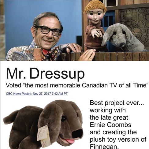 Softstuffinc's tweet photo. We have certainly worked on some fun projects here at Soft Stuff Creations
Mr. Dressup and Finnegan
#mrdressup #finnegan #erniecoombs #cbc #besttvshow #softstuffcreations https://t.co/6xQcCEe9W8