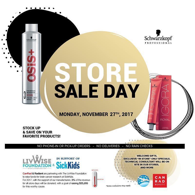 Canrad Beauty Ltd On Twitter Store Day Sale Is Here Monday
