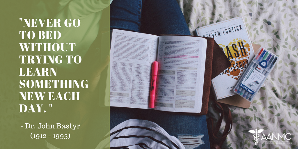 #Inspiration from Dr. Bastyr! What's something new that you will learn today? <a href="/Bastyr/">Bastyr University</a> #motivation