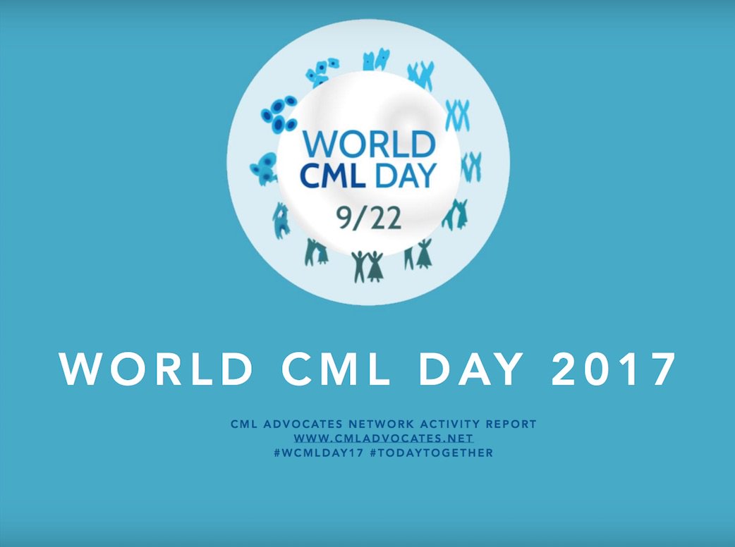 cmlnet's tweet photo. Check and share all #CML worldwide activities on 9/22 #WCMLDay17 supporting the global awareness campaign #TodayTogether Thanks for helping! https://t.co/J3ujp5p7IX #patientadvocacy #leukaemia https://t.co/bBkDQauGSq