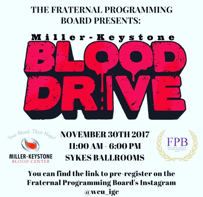 WestChesterIFC's tweet photo. Donate! Donate! Donate! This Thursday 11am-6pm. Every amounts counts. 

Sign up here: https://t.co/ljM01CdrGX https://t.co/oltqCO612E