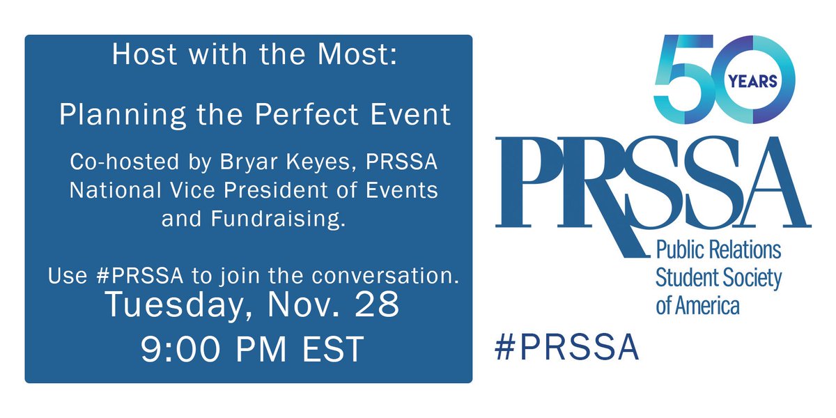 tressalynne's tweet photo. ➡️TOMORROW night is the #PRSSA Twitter chat (8 pm CT) on #EventPlanning with my #PRSSbAe @BryarKeyes! Block off time now to participate (or at least lurk 😉). You definitely don't want to miss out! #PRstudents #PRStudChat https://t.co/ukhPEququH