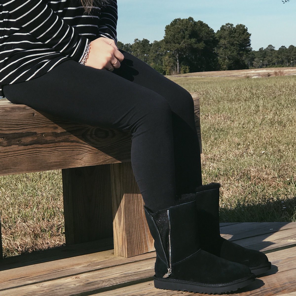 Solteria_NC's tweet photo. The Marcie from Ugg is our favorite new style this season! The glitter textile beneath the zipper is the best part!! ✨
#ugg #thisisugg #womensfashion #shoes #shoegoals #shoestyle #fashion #burlingtonnc #alamancecrossing #NC #shoplocal #womensshoes #shoes #shoegame https://t.co/NeYtZGNepM