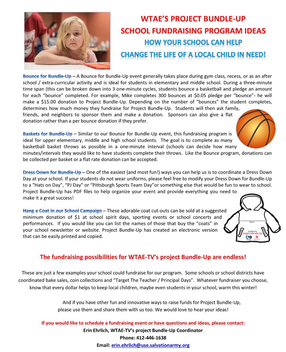 BHSActivities's tweet photo. @BWNHS_1718 will be supporting WTAE-TV’s Project Bundle Up Friday, December 1st (12 PM - 1 PM) all to benefit The Salvation Army.

NHS members &amp; @BWSDsuper will be answering the phones, so look for them during the noon @WTAE Action News broadcast! #BWConnects! https://t.co/SZpAnaJkRk