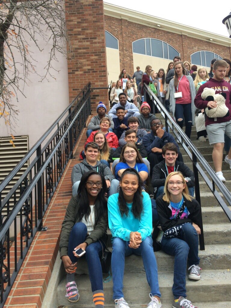 RipleyHighTN's tweet photo. Our Beta Club attended the TN Beta Convention before Thanksgiving and had a great time...and wore their sponsors out! #TNBeta #RHSBeta https://t.co/GS6UNp8WQJ