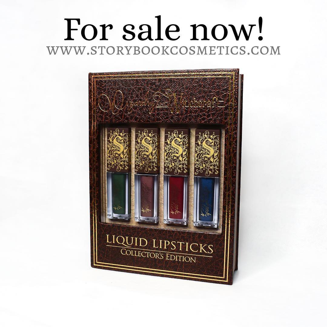FYI: Our #StorybookCosmetics Wizardry and Witchcraft Liquid Lipsticks™ Cyber Monday Pre-Sale special is now live! These gorgeous vegan lippies will be on sale all Cyber Week for only $42! (Regular price will be $58!) Please note they won't ship until Mid-December!