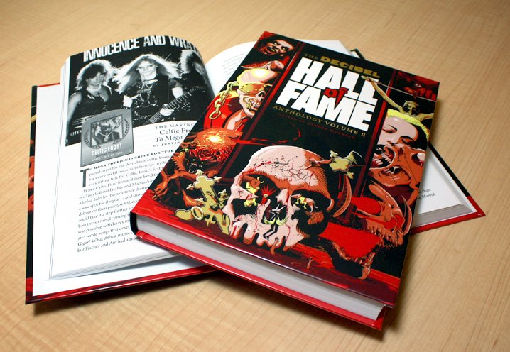 dbmagazine's tweet photo. "The Decibel Hall of Fame Anthology Vol. II" hardcover book only $9.99 TODAY ONLY! https://t.co/SBTQufTyci #cybermonday #books #dBhof https://t.co/U0MMQ0nPZA