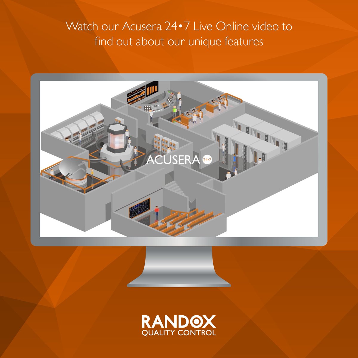 RandoxClinical's tweet photo. Acusera 24.7 is an interlaboratory data management program designed to complement the Acusera range of true third party controls! Smarter, faster & more efficient than ever before -> https://t.co/3BmcOaTJVN #Acusera #247 #StressFreeQC #ImprovingHealth https://t.co/QpYqqX7lN0