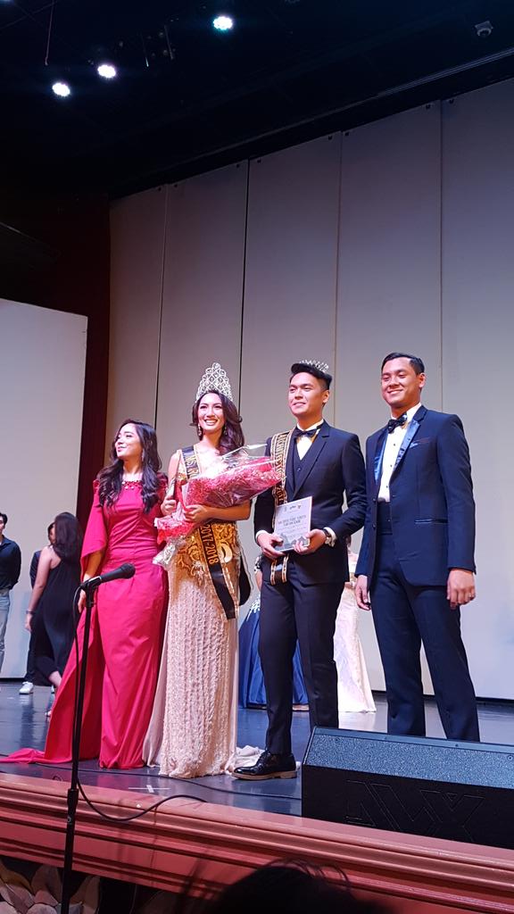 ustcasc's tweet photo. Let's give a round of applause to our new Mr and Ms. Architecture, Stephen Amoyo and Vea Lalas #ParadigmShift2017 #ARKIYAA2017 https://t.co/WKCeOXGMof