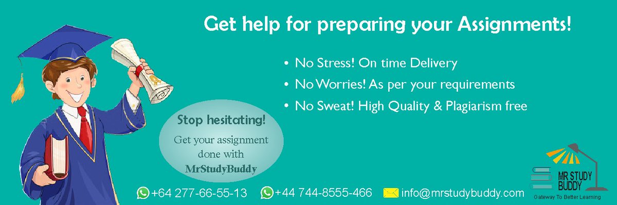 Mr_Study_Buddy's tweet photo. We offer top Quality Assignment Writing Services #Mrstudybuddy
#academicwriting #assignmentwriting #assignmentwritinghelp #assignmenthelp #assignmentediting #assignmentproofreading #thesiswriting #dissertationhelp #essaywriting #assignmentwriting #dataanalysis #researchpapers https://t.co/uMT2VQgRlw
