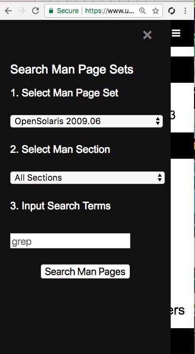 Check out the mobile friendly search sidebar <a href="/unixlinux/">BlockZeta</a> mobile web page unix.com featuring 95K UNIX and 164K Linux commands in the repository.   You can now search and read the full UNIX / Linux man page repository on your mobile device from anywhere, on the go.