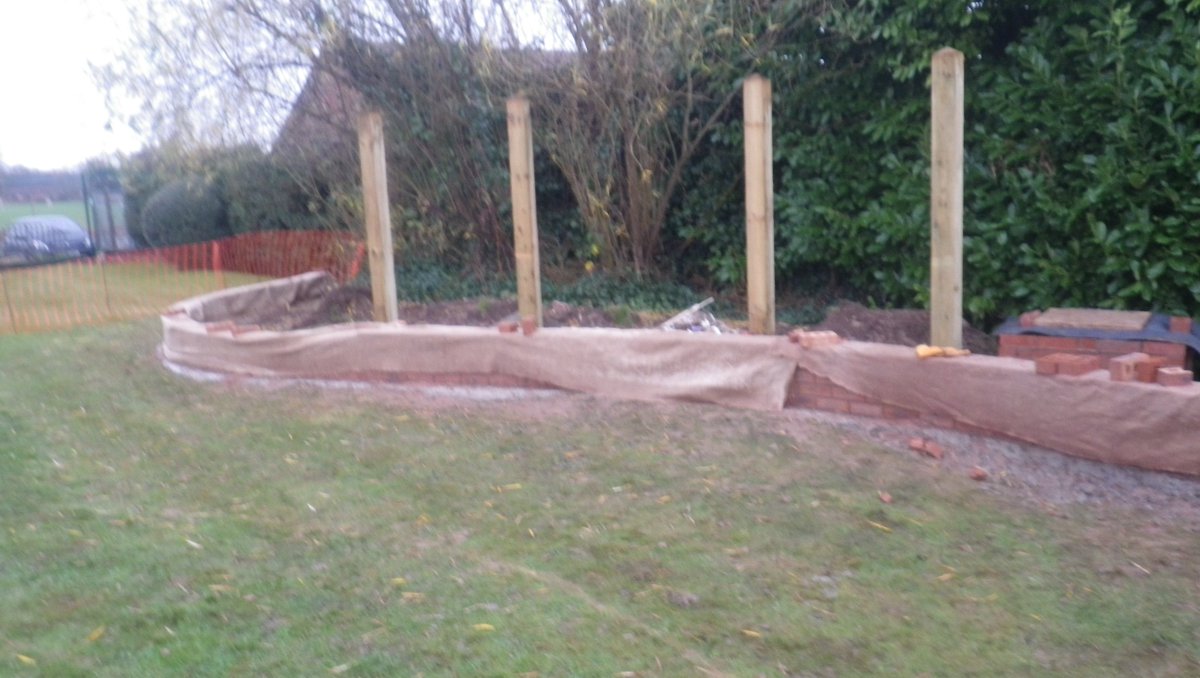 nncconstruction's tweet image. @nncconstruction @RNNApprentices  level 2 Bricklayers undertaking further work at the community youth centre @CarltonYouth Constructing Solid walling and Inspection chamber. #OnSiteLearning Learning at its best.