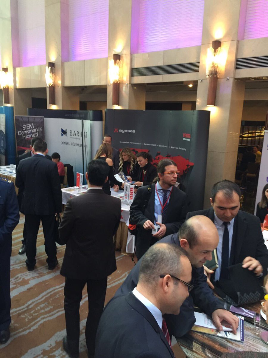 lentatek_'s tweet photo. 27-28 Kasım 2017 tarihleri arasında gerçekleşen '3rd International Cyber Warfare & Security' Konferansı'nın sponsor firmalardan biri olarak yerimizi aldık.
#VESTELSavunma #VESTELDefence #icwc #ICWC https://t.co/qjXRnDxbON