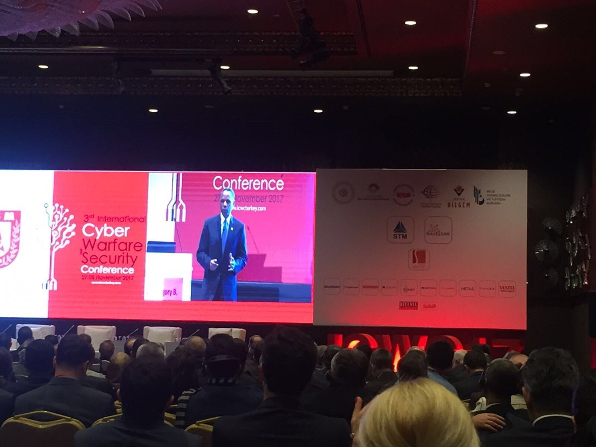lentatek_'s tweet photo. 27-28 Kasım 2017 tarihleri arasında gerçekleşen '3rd International Cyber Warfare & Security' Konferansı'nın sponsor firmalardan biri olarak yerimizi aldık.
#VESTELSavunma #VESTELDefence #icwc #ICWC https://t.co/qjXRnDxbON