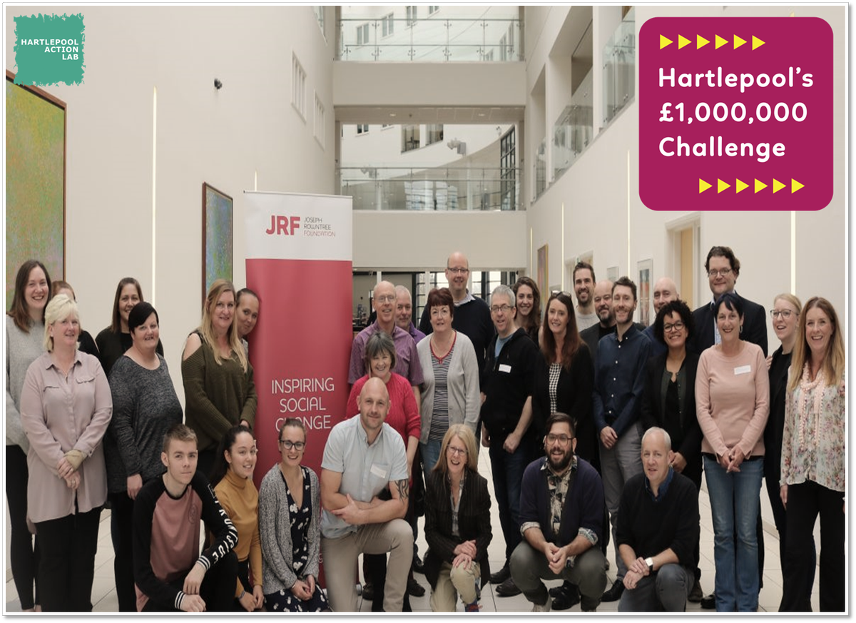 HartActionLab's tweet photo. Today #HartActionLab launches Hartlepool's £1,000,000 Challenge. Read about it here: https://t.co/wr0Wfnv3XD https://t.co/txTylkZVFJ