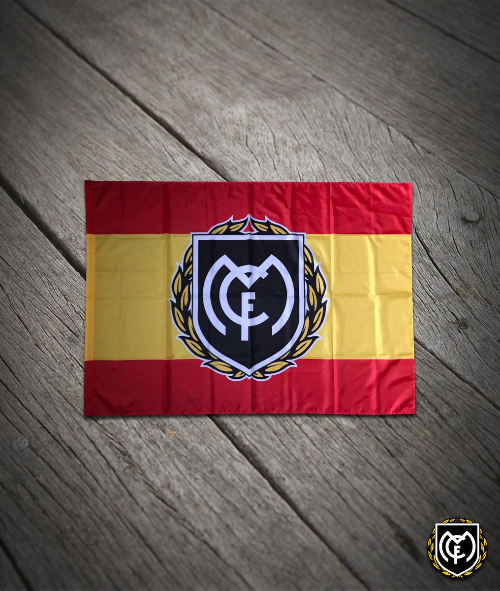 FondoSur_1980's tweet photo. Nueva bandera de España con el logo del grupo disponible mañana en el lugar habitual, también venta online. Más info sociosultrassur@hotmail.com https://t.co/SRhN4l509Q