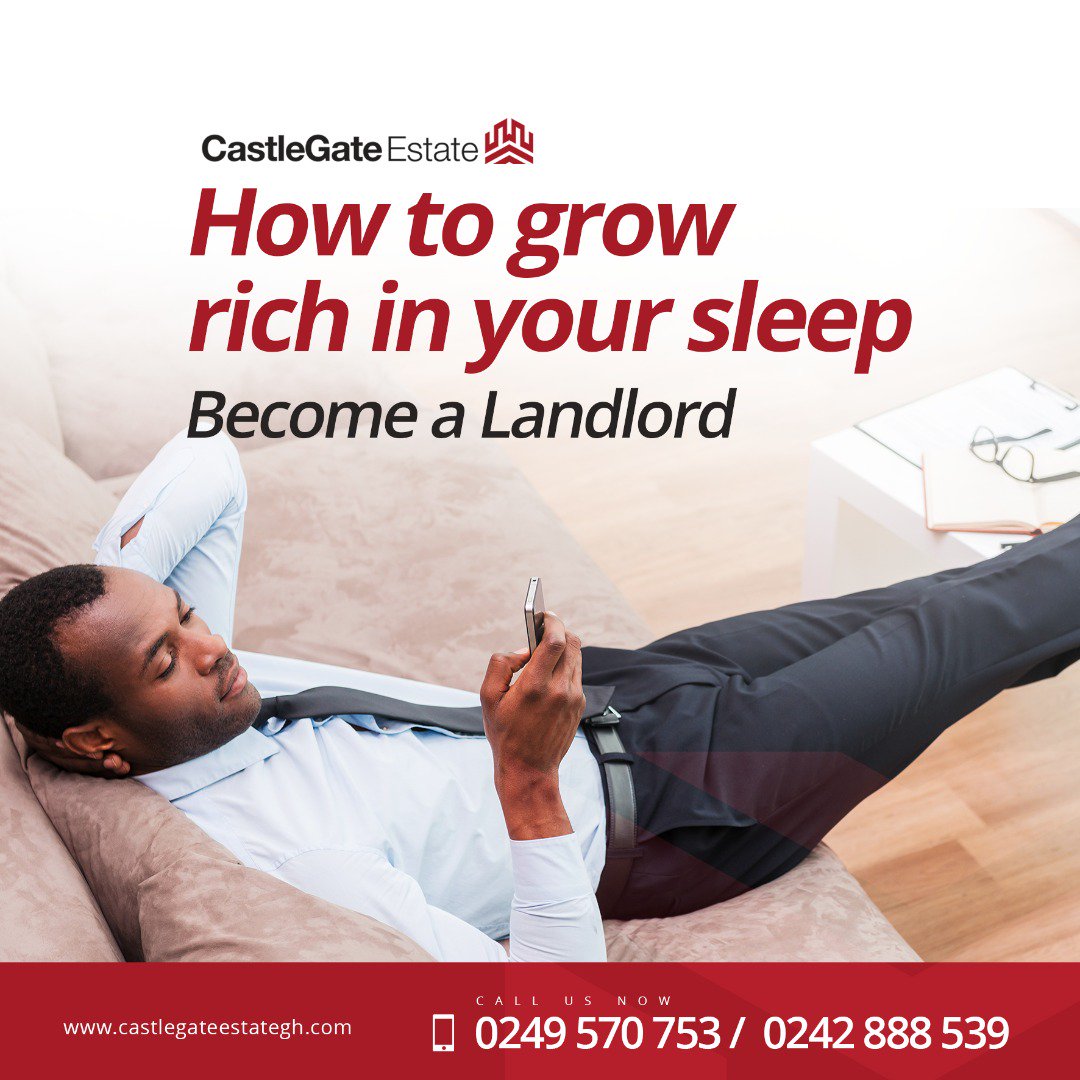castlegategh's tweet photo. There are many ways to sleep and grow rich, our tried and tested way is this... https://t.co/HCJCAPbUKx
