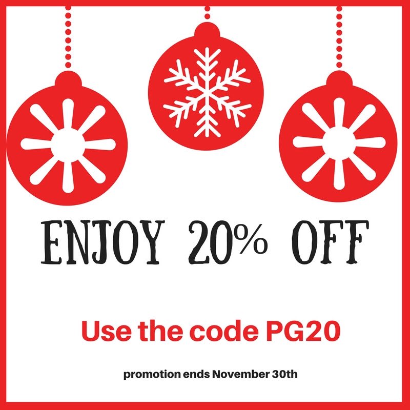 PamperedandG's tweet photo. For #CyberMonday enjoy 20% off https://t.co/Px2FPfGKH8