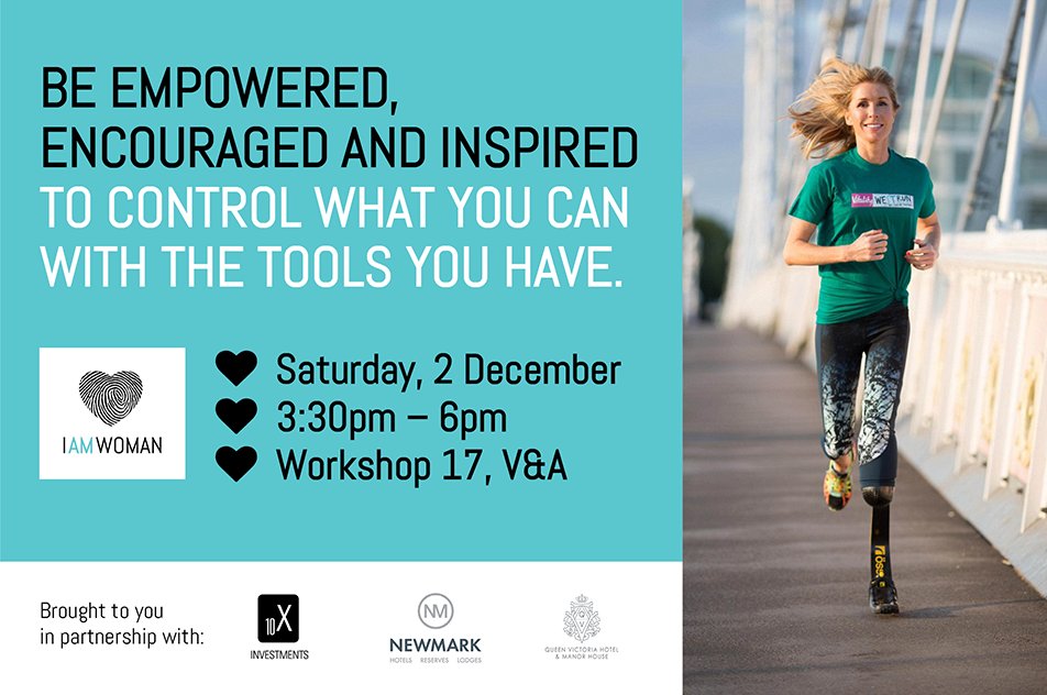 underarmourza's tweet photo. I AM WOMAN. Is a platform created to encourage and empower women. We are giving away tickets to attend the workshop this Saturday.
Share a story of a courageous moment in your life + tag the friend that supported you through it. Winners will be announced this Thursday. #UnlikeAny https://t.co/pwAJ1AWJum