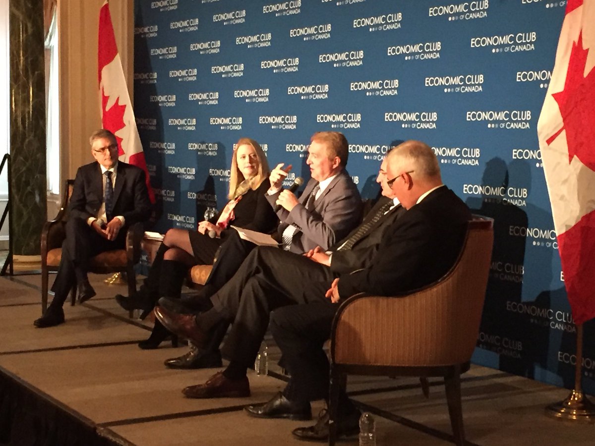 JPLinteau's tweet photo. .@EcotechQuebec says 3 roadblocks for #Cleantech exporters: resources, market info and foreign certification - work with @TCS_SDC and @ExportDevCanada is key https://t.co/OsN2luILwF