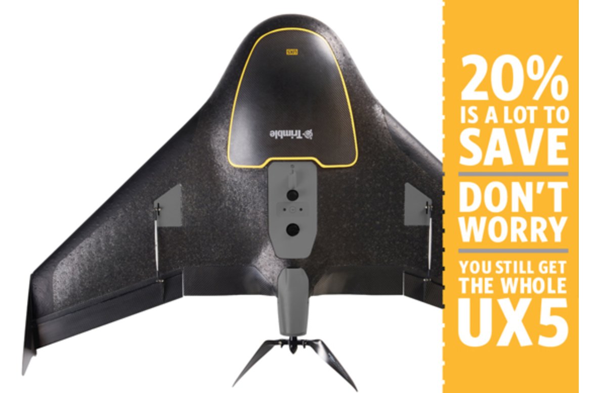 NEIGPS's tweet photo. Check out our Year End Promotions on #UX5 Systems! Supports the @pix4d, @Esri  #Drone2Map, #Trimble Business Center and #UAS Master Workflows. https://t.co/McbJvKJl5r https://t.co/MzambfWFS3