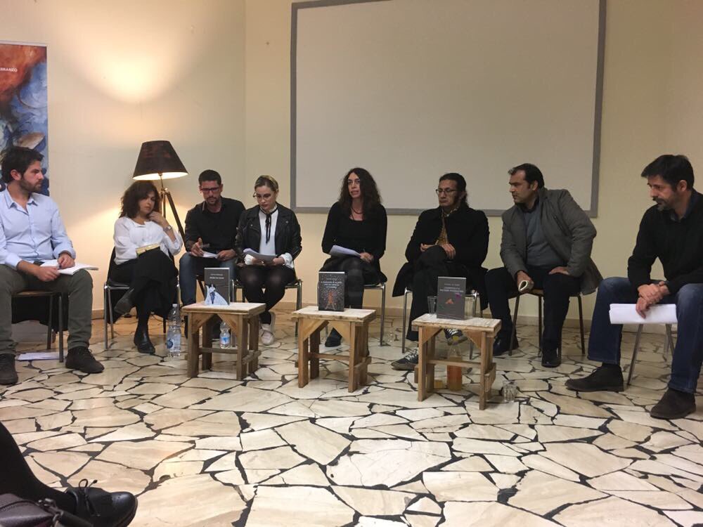 Proud to present the Italian translation of my novel on a great panel in Cagliari, Sardinia. <a href="/FestivalNues/">Festival Nues </a>