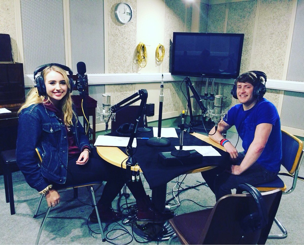RadioTUDublin's tweet photo. The journalists in rehearsals! Tune in at 2pm to listen to FOMO! https://t.co/zABtpHSmrD #ditfm https://t.co/FVjMLDkqfJ