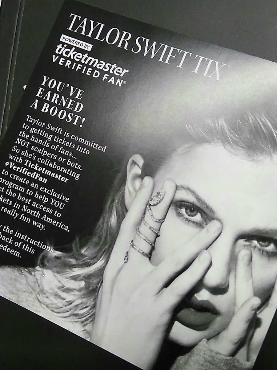 ShreeTaylor13's tweet photo. I don't know if any US Swifties want a boost code still, but I have one that I can’t use because I’m an international swiftie. So RT this tweet if you want it and I’ll pick someone at random in an hour! #TixBoost #BoostCode ❤❤ https://t.co/2sznxtluaq