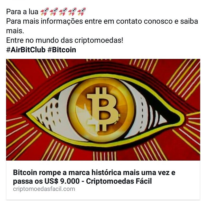 AirBit_Club's tweet image. Entre em contato conosco e saiba mais!
Whatsapp: +55(13)981659739
#AirBitClub #Bitcoin