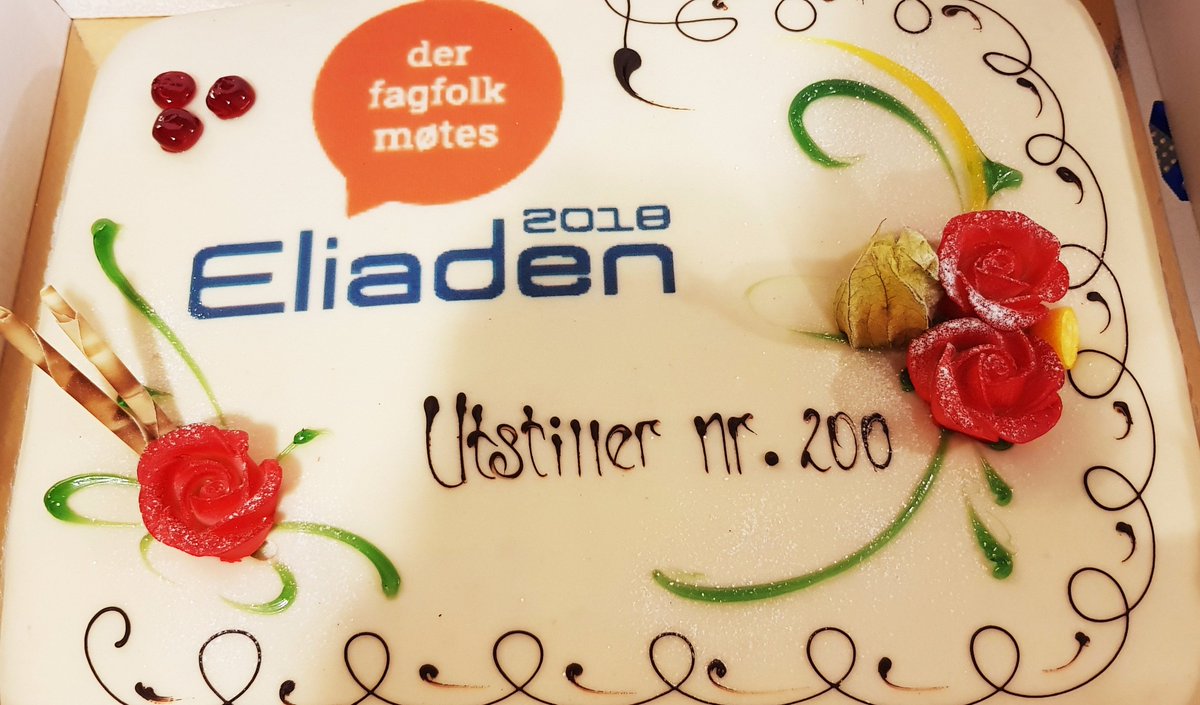 Da var utstiller nr 200 på plass #emerson 😀 #eliaden2018 #eliaden eliaden.no/utstiller-nr-2…