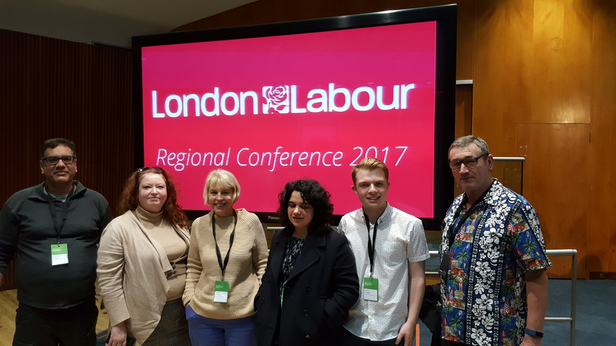 SouthHackneyLab's tweet photo. Team Hackney South at this weekend's London Labour Party Conference: Ajay, Bindie, Pat, Amrita @AdamDyster @angelsbliss #LonLab17 https://t.co/5ESyi4laZV