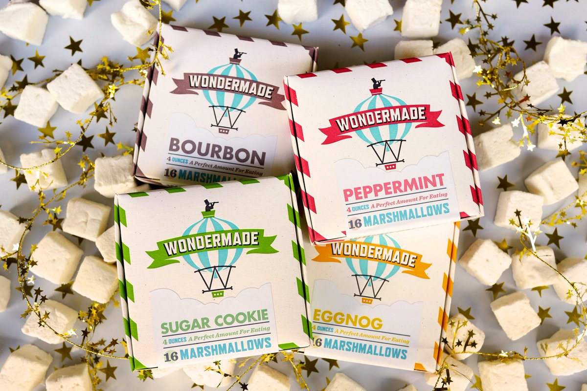 wondermade's tweet photo. "CYBERMONDAY17" at checkout for 30% off all Wondermade marshmallows, hot chocolates and gift sets! #yay #cybermonday https://t.co/ASzv0BSB88