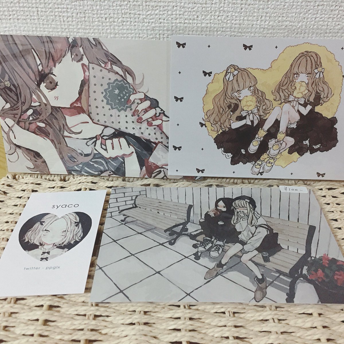 素敵なポストカードたち…( ・ᴗ・̥̥̥  )♡︎

あんさいさん(@toro121511)
ひろめさん(@_hirokoj)
三毛森さん(@m_koyasi)
問七さん(@toinana7)
世衣さん(@_sei_1230)
しゃこさん(@ppglx) 