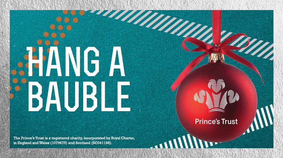 KingsTrust's tweet photo. Want to support us this Christmas? The next time you pop into @HomesenseUK , take part in their Hang a Bauble campaign! Purchase a paper bauble for their Christmas tree for £1 and leave an inspirational message for a young person. > https://t.co/yUatdjeSW3 https://t.co/quH9f0RSYM