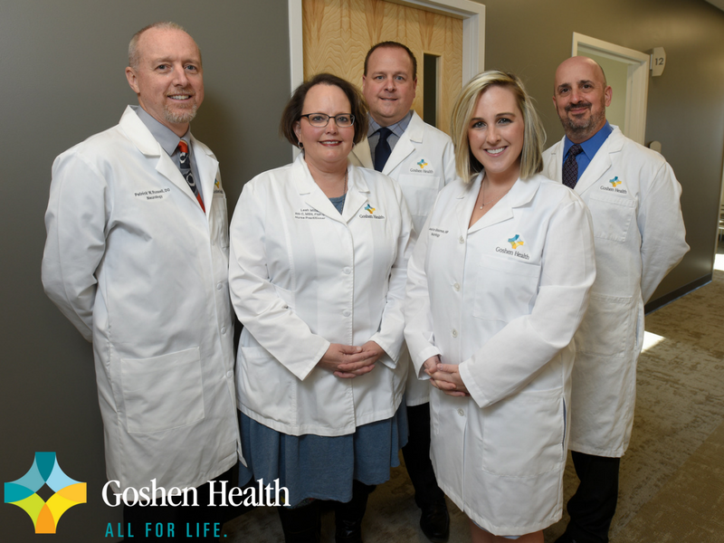 GoshenHealth's tweet photo. We are days away from the opening of Goshen Health’s NeuroCare Center, the only one in the region. The center is committed to working with all providers using affordable, leading-edge neurological services for the region. https://t.co/UaKbwZ2LtS