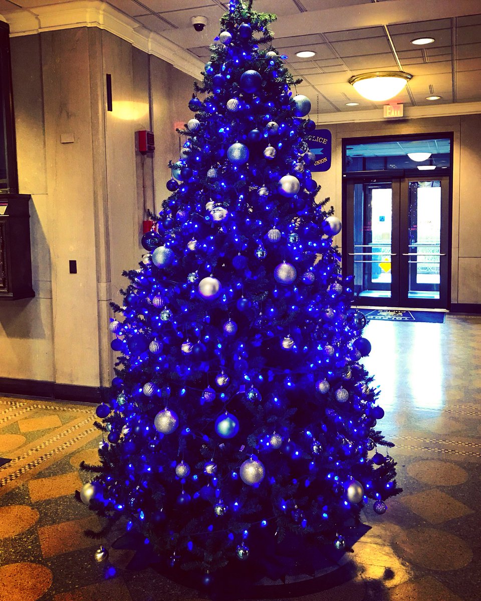 Toledo_PD's tweet photo. Our tree is up at the Safety Building! We hope everyone has a safe week. Stay tuned for safety reminders. #toledopolice https://t.co/TJRluoPd98