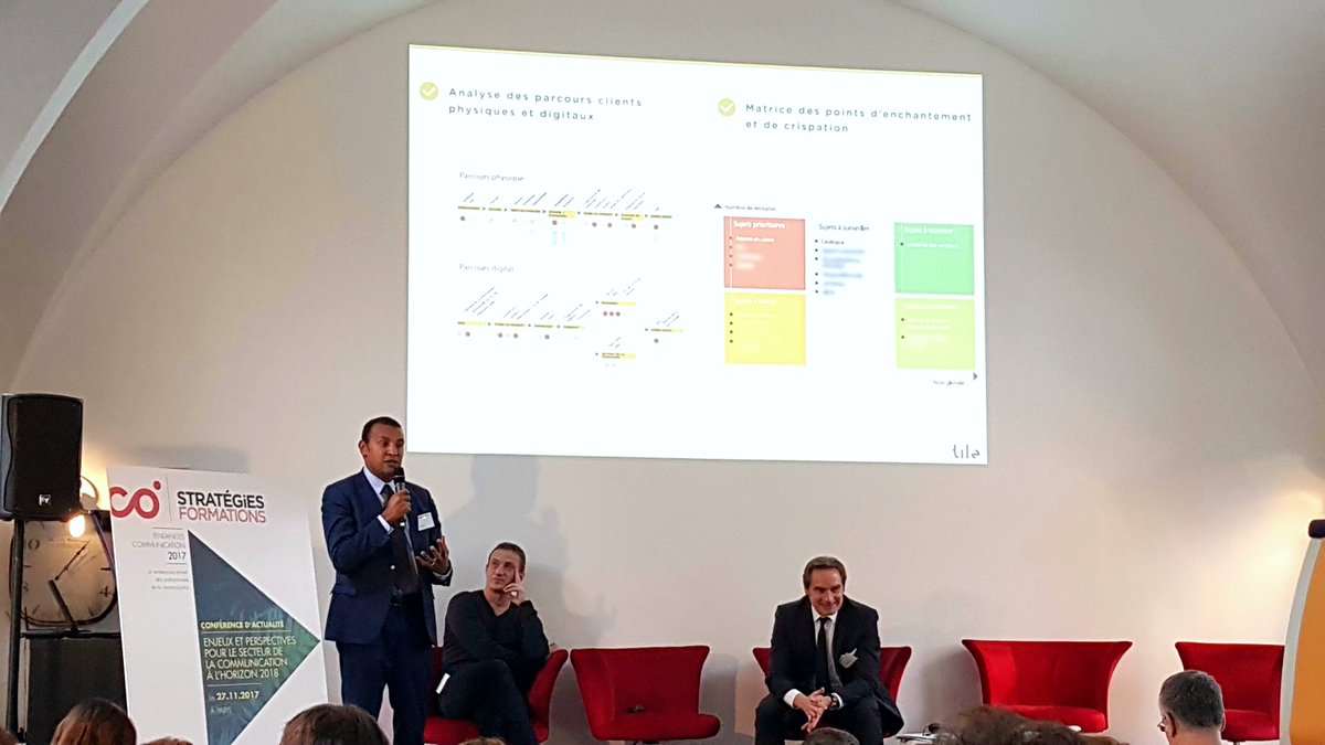 StratFormations's tweet photo. #Tendancescom2017 - Interventions de Nicolas André, associé et chief planner, Synomia et Réda Gomery, associé France, data management, Ernst & Young Advisory
Une ruée vers la Data : et après ? https://t.co/do3LKaBbqS