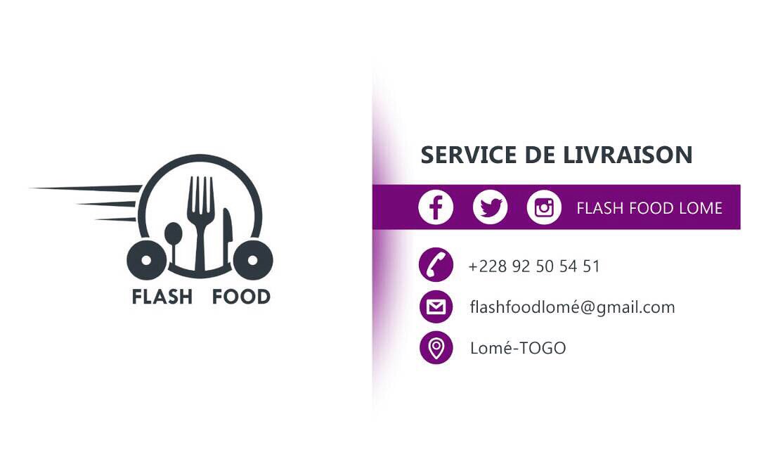 FlashFoodLome's tweet photo. Commandez votre repas dans n'importe quel restaurant de Lomé et nous vous le livrons. Peu importe où vous êtes ! 🥙🍖🍔🍤🥞🍧 #team228
#livraison
#flashfood https://t.co/SWpxJj2zup