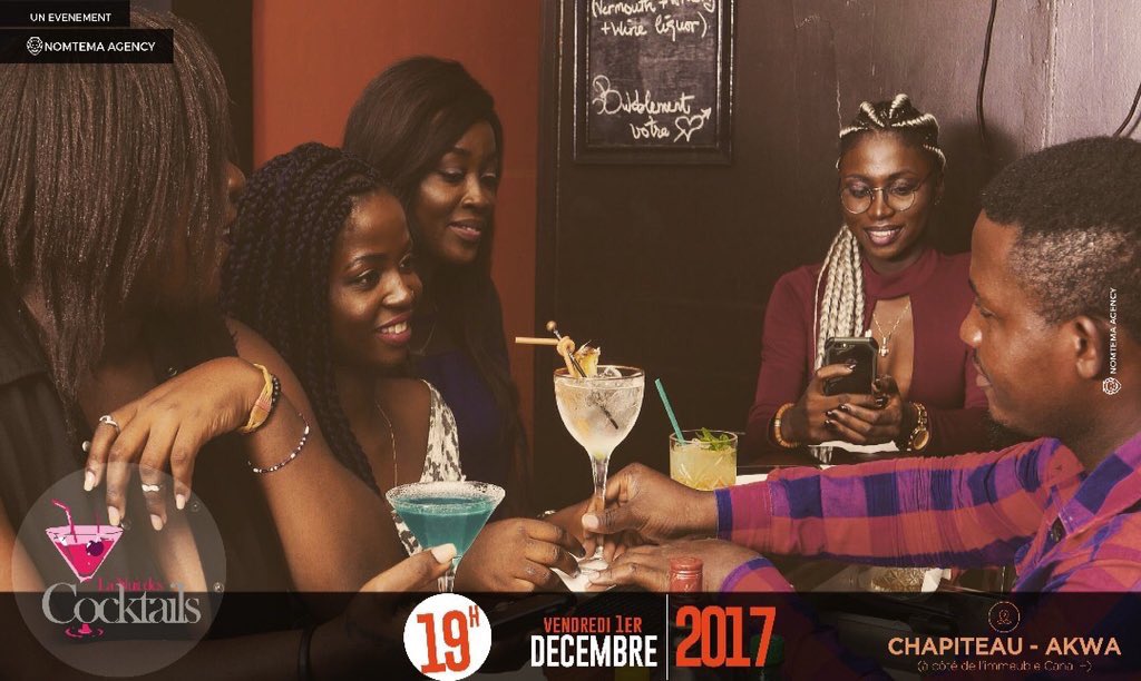 Swagger_ybg's tweet photo. Bonjour ici. Ce vendredi, je serais avec mon crew @youngboyzgang à la @NuitdesCocktail . On vas faire ca bien comme d’hab. Venez nombreux au chapito d’akwa à 19h précise passer un moment innoubliable et déguster les meilleurs cocktails de la ville 🍸 🍹 https://t.co/ptirKSNCMi